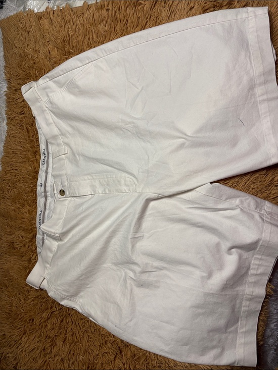 OAK Other - OAK White Flat-Front Men’s Shorts
